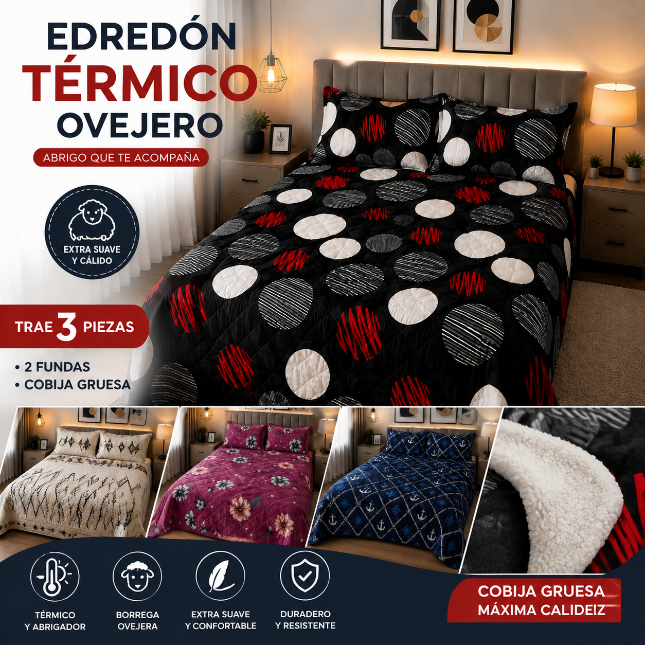 289A2956-78E6-44FD-B691-4E9700E0F4CF Ovjero 3 piezas - Imagen 1
