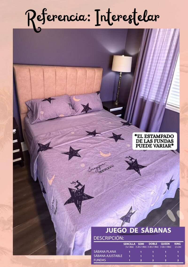 Sábana DistriSábanas INTERESTELAR