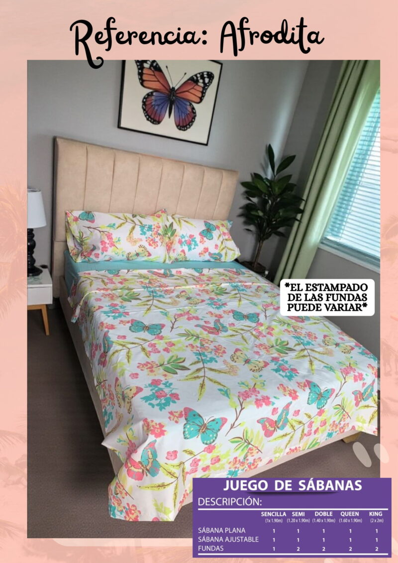 Sábana DistriSábanas AFRODITA