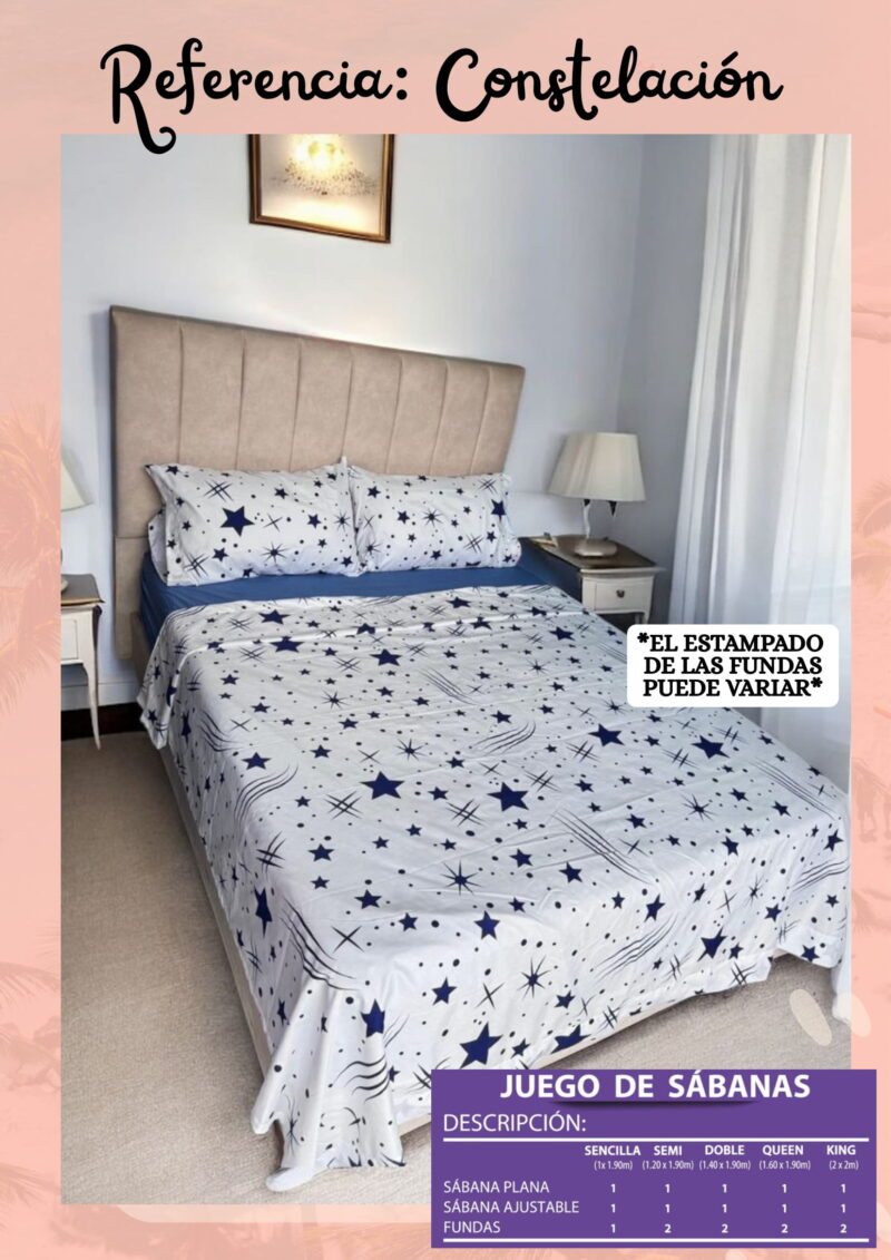 Sábana DistriSábanas CONSTELACION