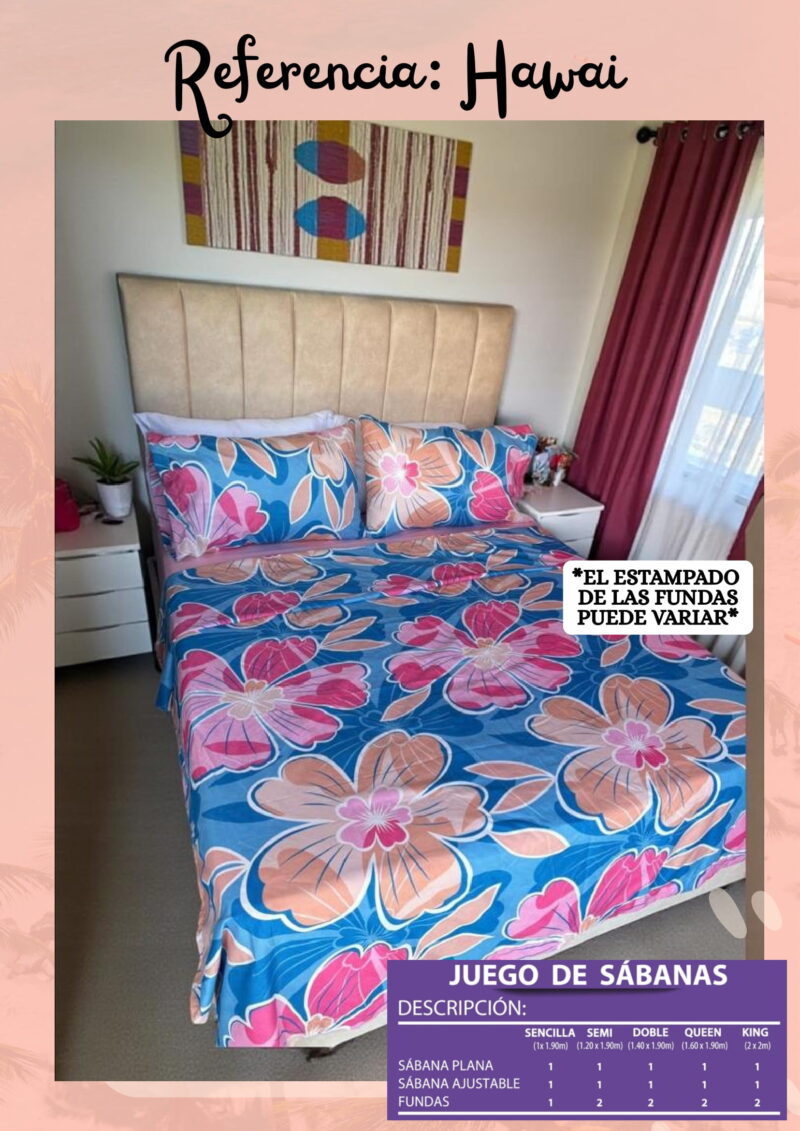 Sábana DistriSábanas HAWAI