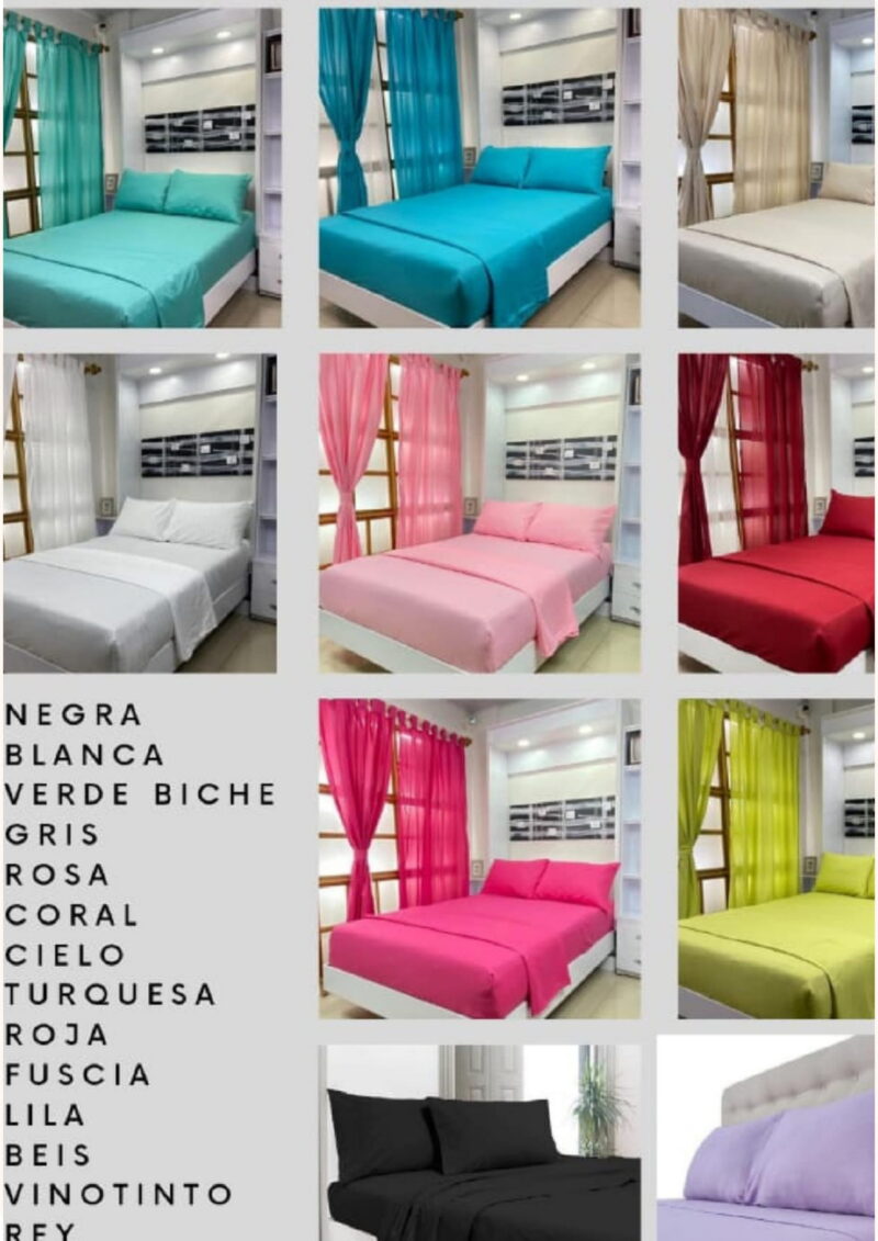 Sábana Demás Colores