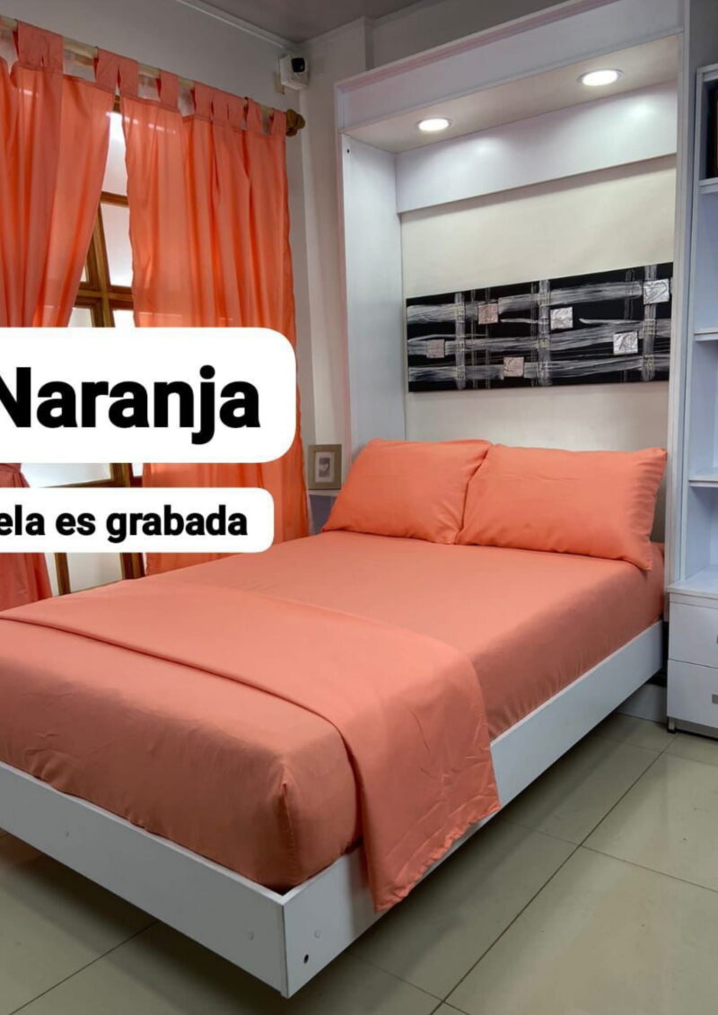 Sábana Unicolor NARANJA