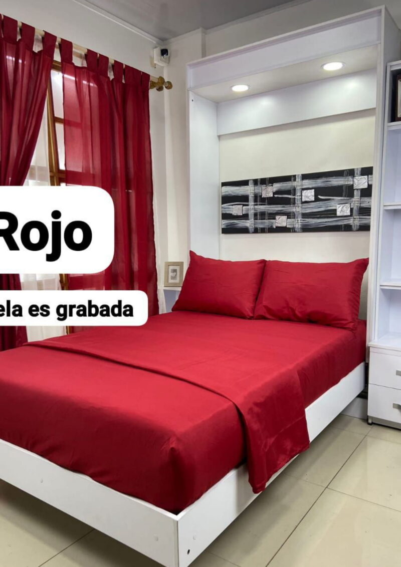 Sábana Unicolor ROJA