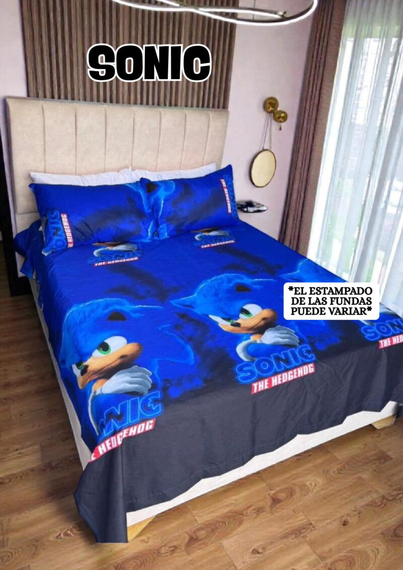 Sábana Infantil SONIC