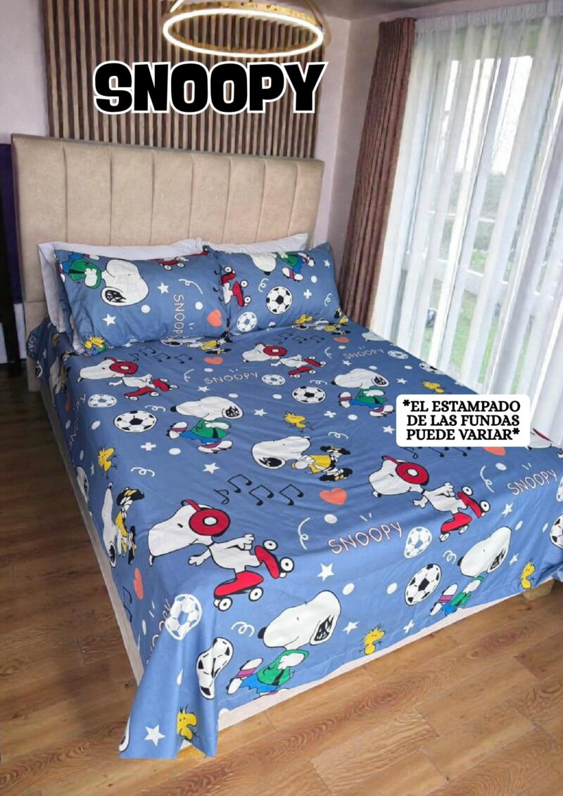 Sábana Infantil SNOOPY