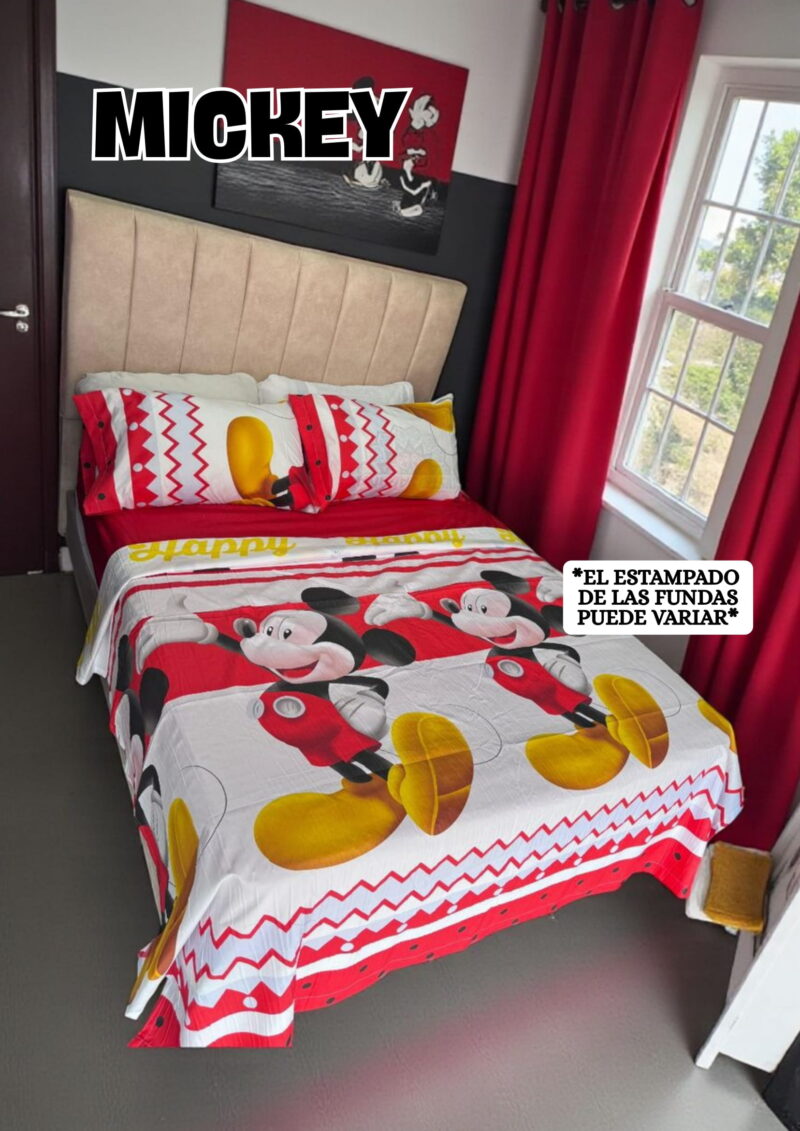 Sábana Infantil MICKEY BLANCO