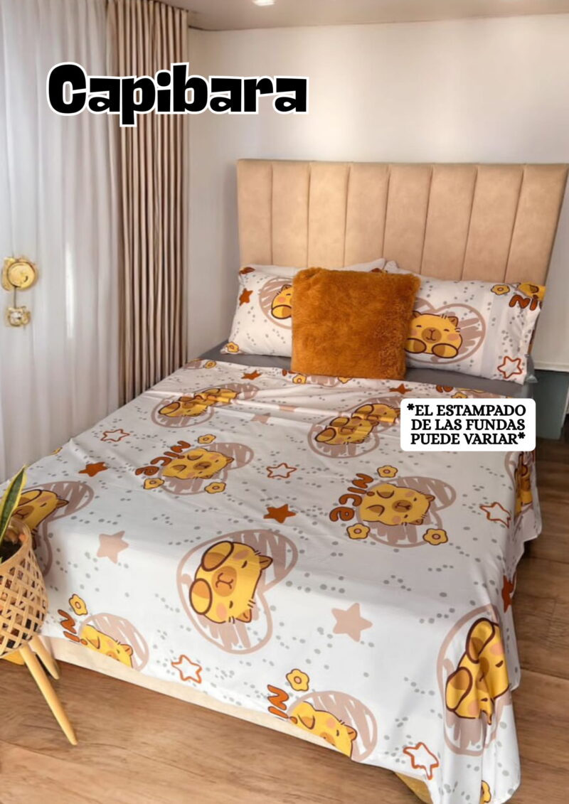 Sábana Infantil CAPIBARA