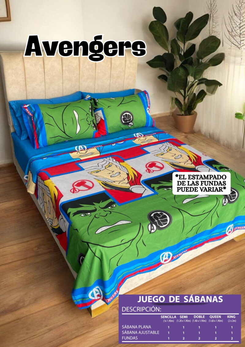 Sábana Infantil CAPITAN AMERICA