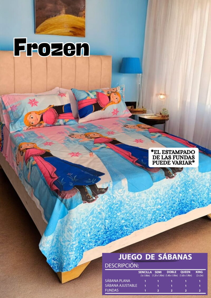 Sábana Infantil FROZEN