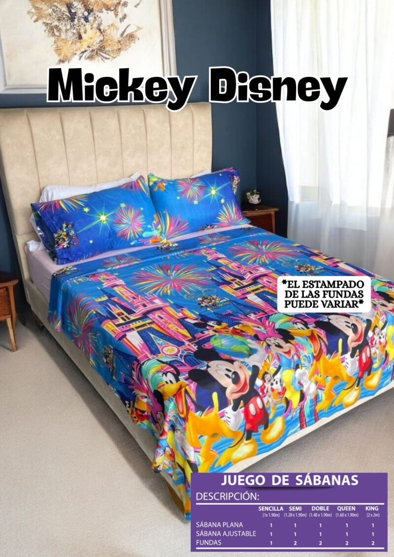 Sábana Infantil MICKEY DISNEY