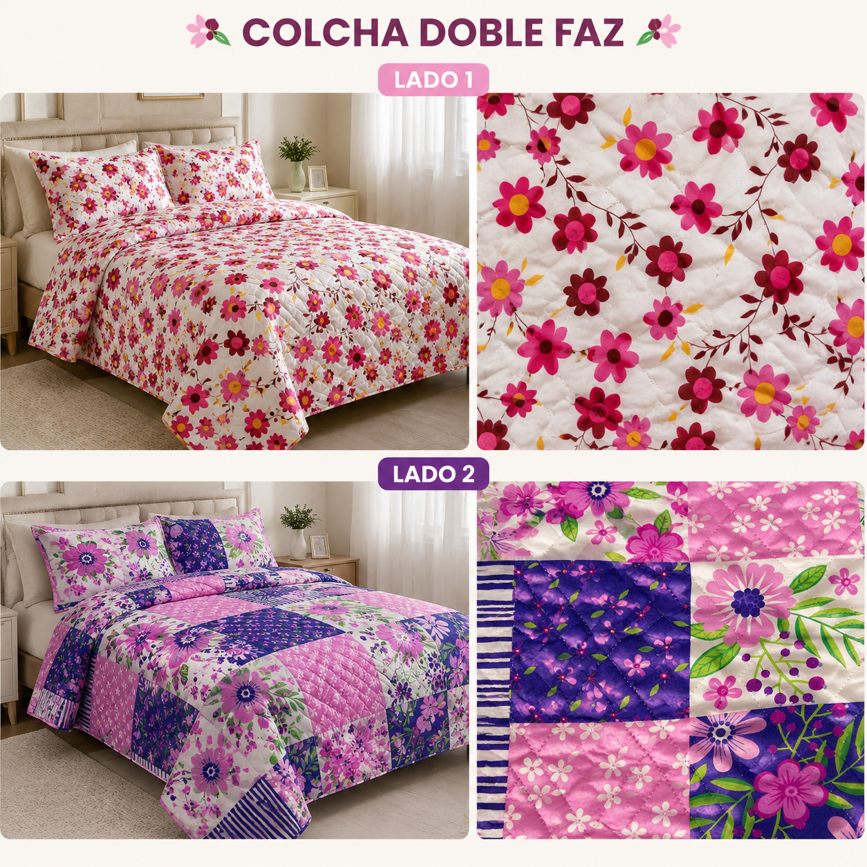 F2C649EB-FAC8-4368-9EBE-BA9A577BD97F Colcha Flor Sencilla 100x190 - Imagen 1