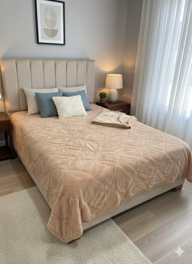 Cobija Ovejera Unicolor