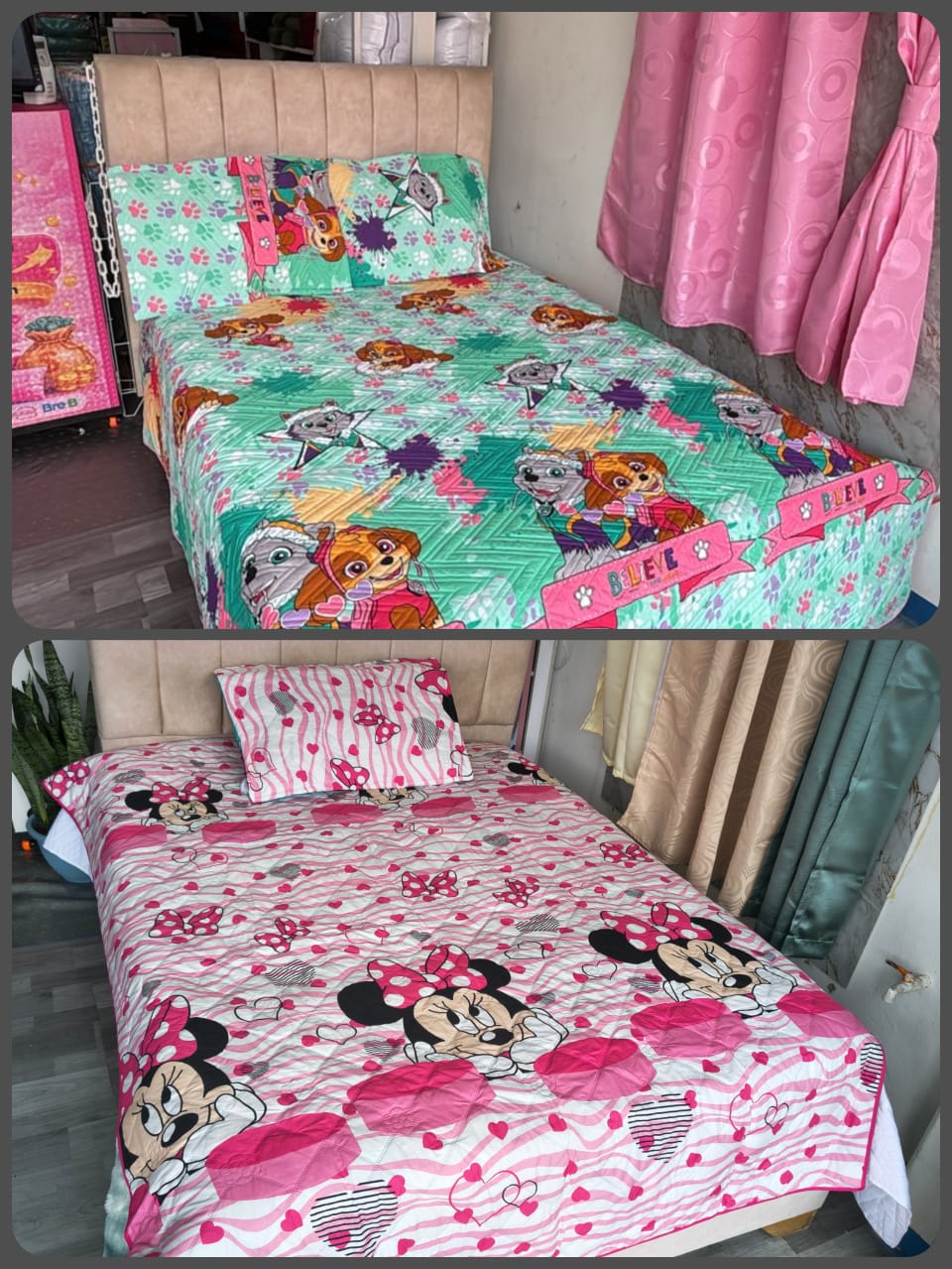 WhatsApp Image 2026-07-16 at 10.30.55 AM Colcha Infantil PATROL / MINNIE - Imagen 1