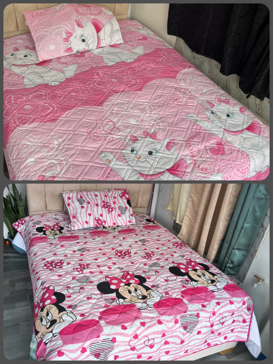 WhatsApp Image 2026-07-16 at 10.30.56 AM Colcha Infantil MARIE / MINNIE - Imagen 1