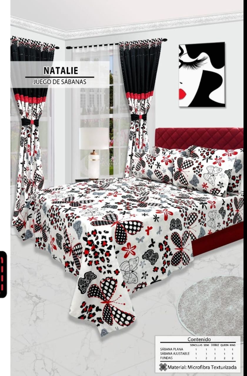 WhatsApp Image 2026-07-17 at 2.01.36 PM (1) Sábana Dalotex Natalie - Imagen 1
