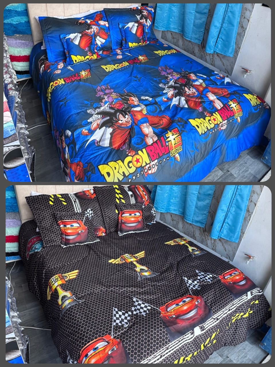 WhatsApp Image 2026-08-08 at 5.45.23 PM Edredón Infantil GOKU / CARS - Imagen 1