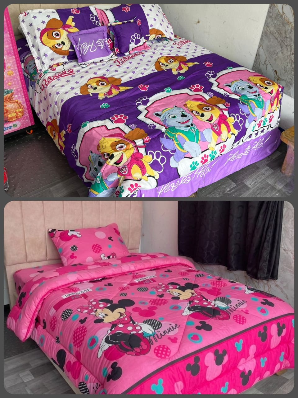 WhatsApp Image 2026-08-08 at 5.45.24 PM (1) Edredón Infantil SKYE / MINNIE - Imagen 1