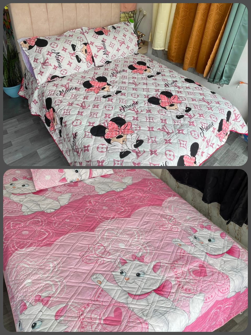 WhatsApp Image 2026-08-11 at 3.47.36 PM (1) Colcha Infantil MINNIE / MARIE - Imagen 1