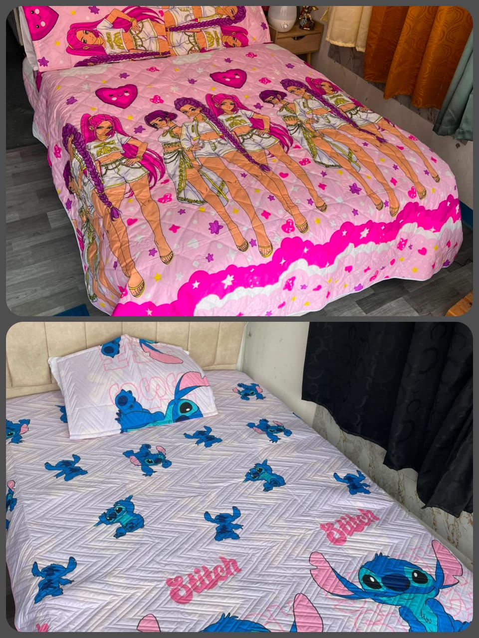 WhatsApp Image 2026-08-11 at 3.47.36 PM Colcha Infantil KPOP / STITCH - Imagen 1