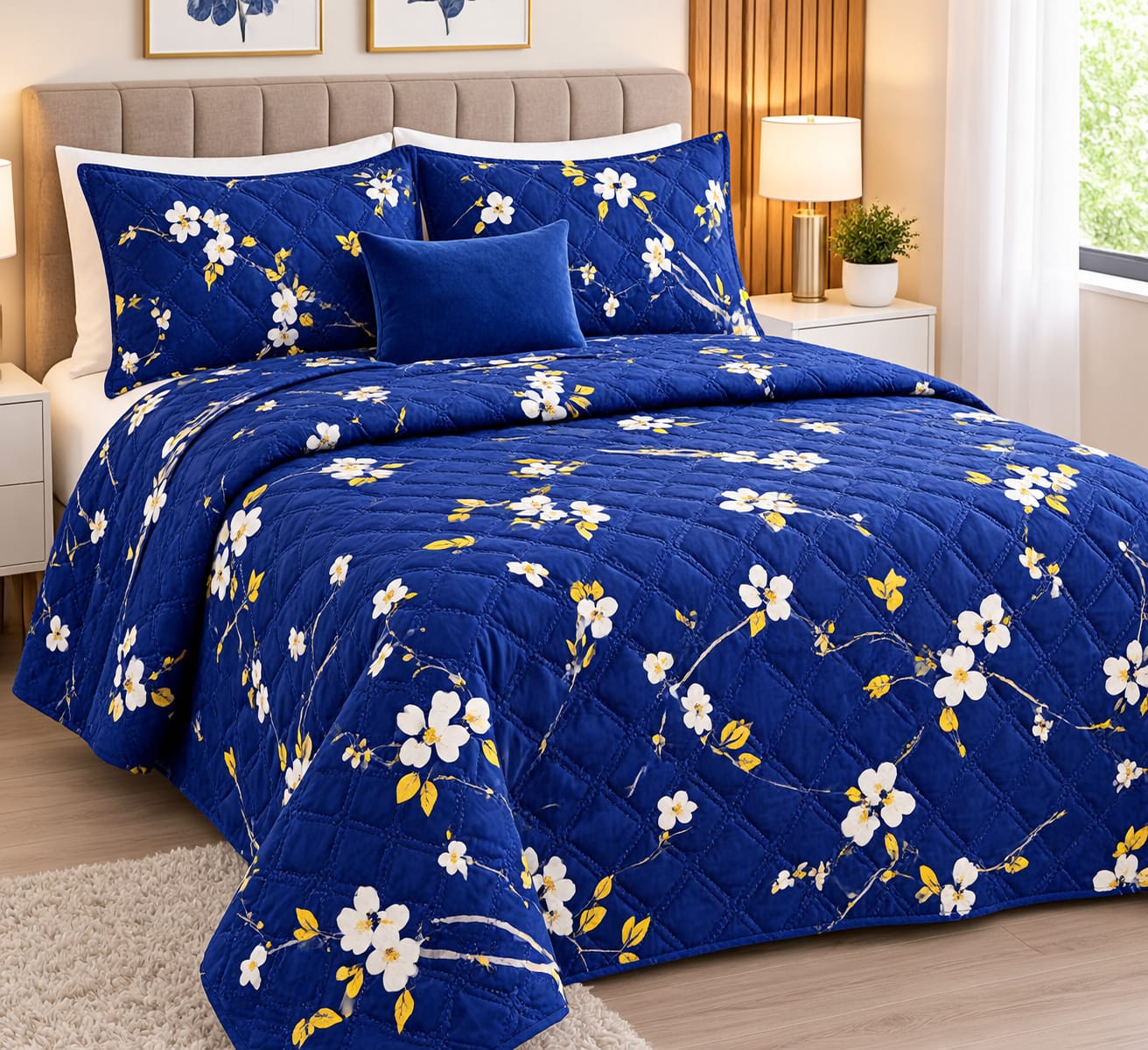 WhatsApp Image 2026-10-01 at 11.05.20 AM Colcha Unifaz Promo Azul - Imagen 1