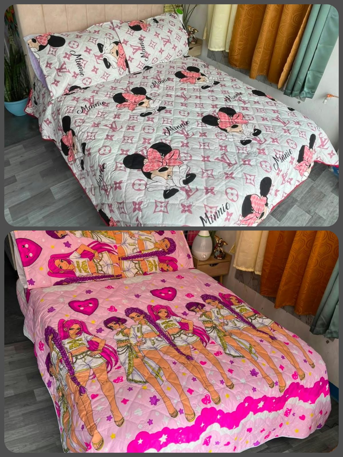 WhatsApp Image 2026-10-05 at 9.47.19 AM (1) Colcha Infantil MINNIE / KPOP - Imagen 1