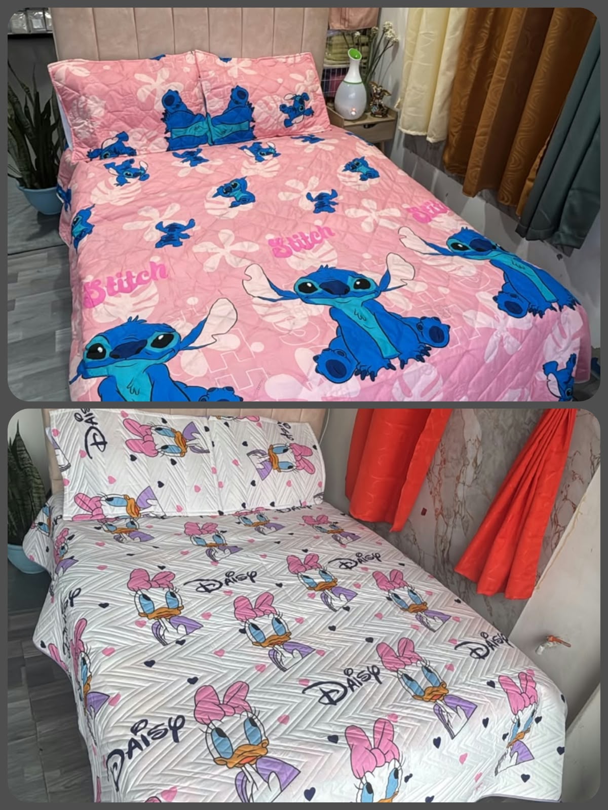 WhatsApp Image 2026-10-07 at 3.27.54 PM (1) Colcha Infantil STITCH / DEISY - Imagen 1