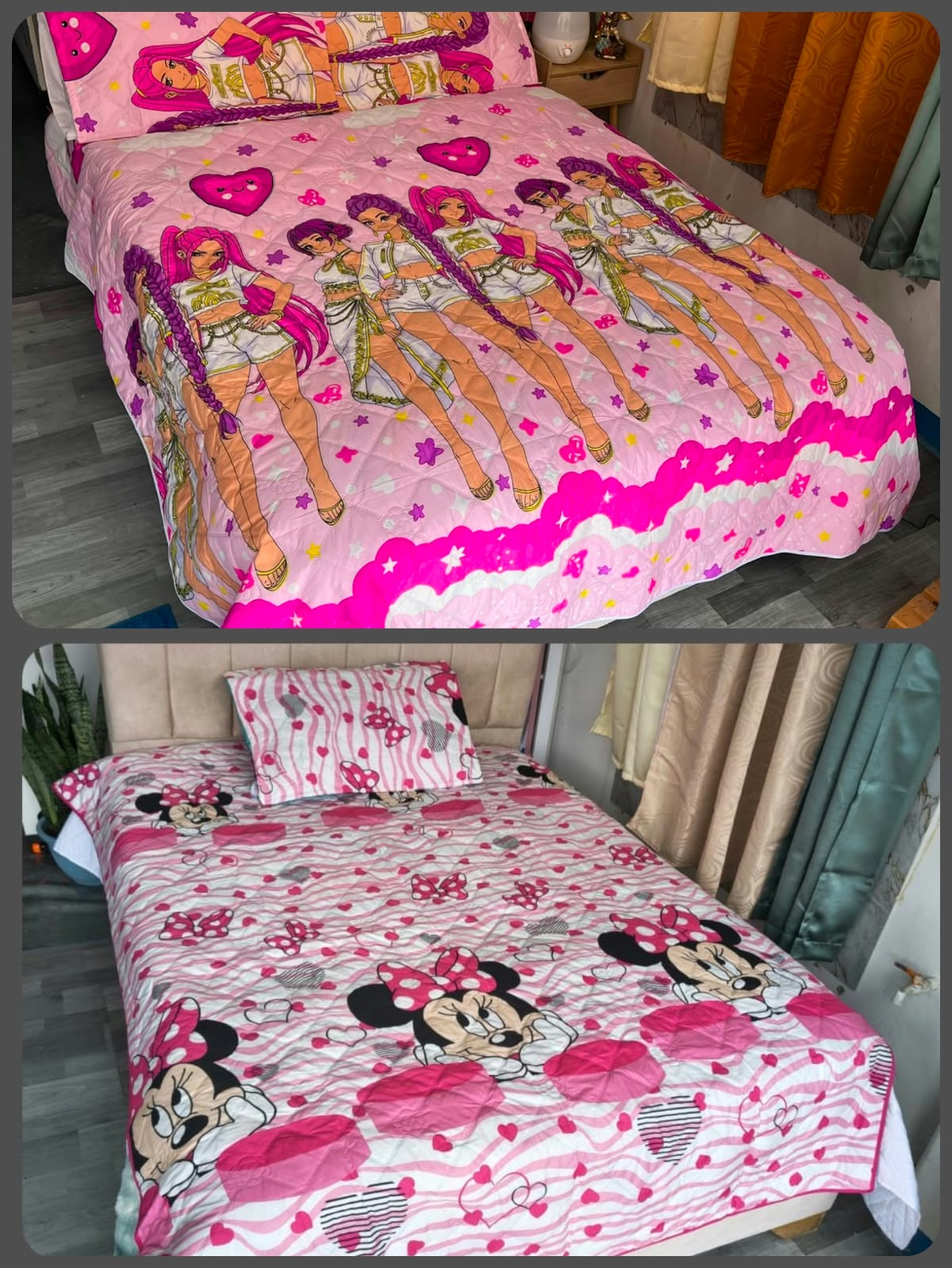 WhatsApp Image 2026-10-07 at 3.27.55 PM (2) Colcha Infantil KPOP / MINNIE - Imagen 1